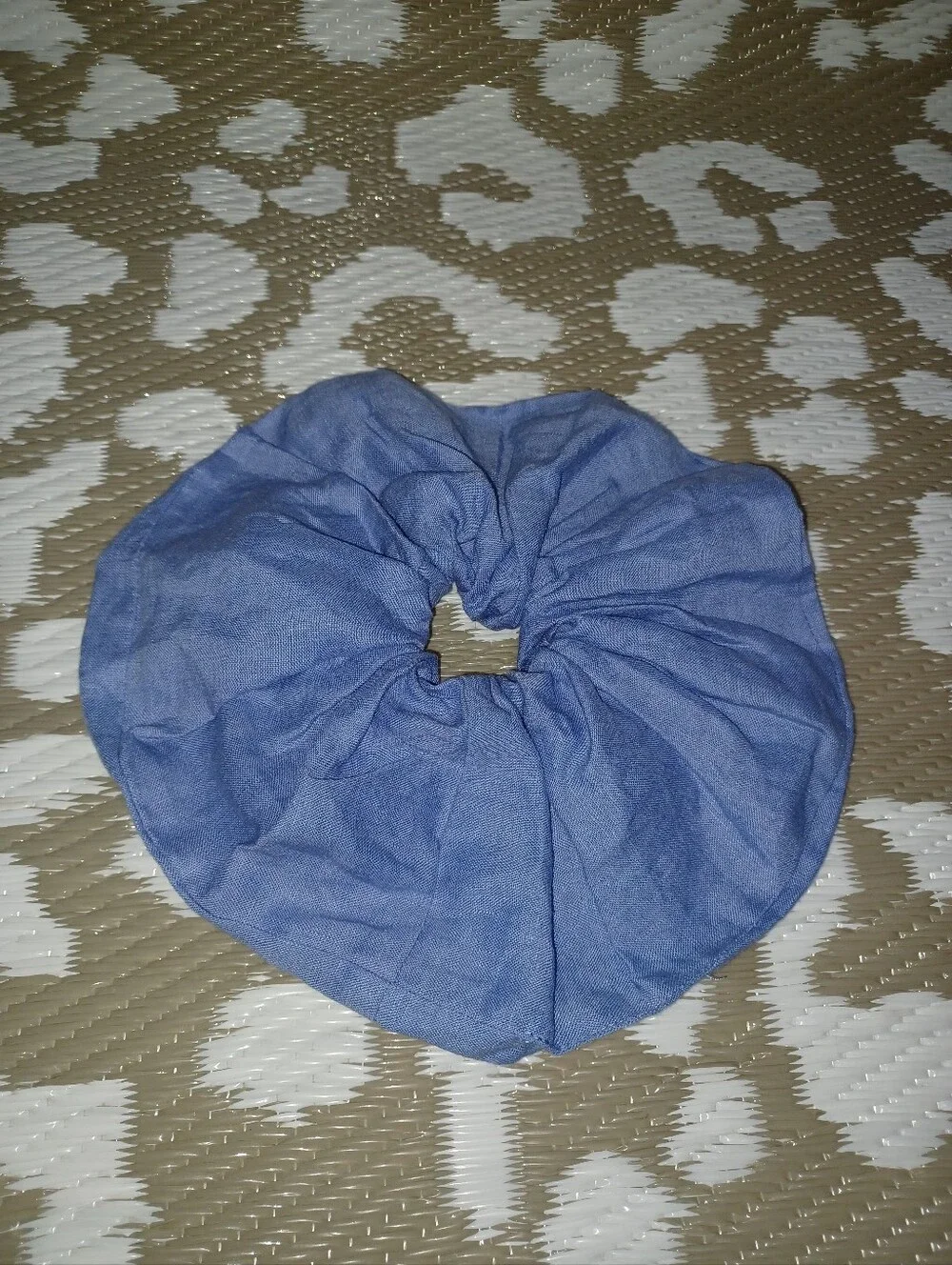 Ganni Linen Scrunchie
